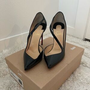 Christian Louboutin Glossy Black Heels